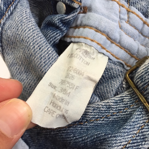 Vintage OshKosh Denim Overalls 3-6 Months - Picture 5 of 8